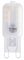 V-TAC VT-203 Lampadina led G9 chip Samsung SMD faretto 2,2W bianco caldo 3000K - SKU 20478