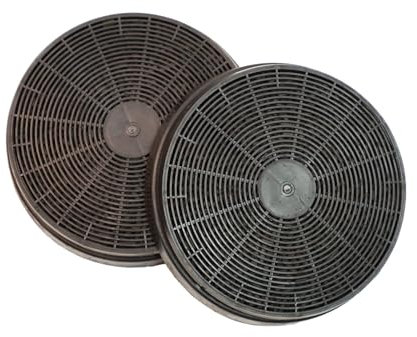 SOS Accessoire Lot de 2 filtres à charbon pour Hotte AS0015184, 49037930 AMICA, AYA, BRANDT, CANDY, CONTINENTAL EDISON, CURTISS, DE DIETRICH, FAR, OCE