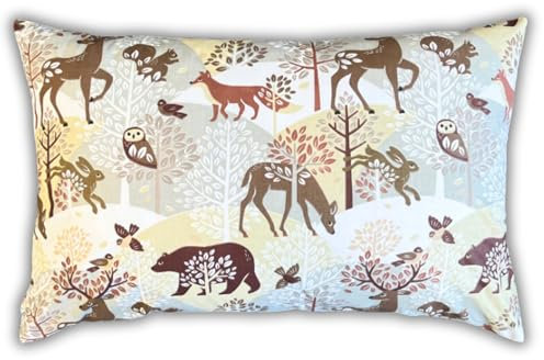 HOUSE ART LIFE Kinder Kissenbezug 40x60 cm Baumwolle – Weich, Atmungsaktiv, mit Zipper, in Verschiedenen Designs – Ideal für Kinderzimmer, Babybett, Maschinenwaschbar, Komfortabler Schlaf