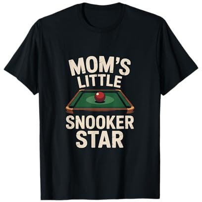Mom's Little Snooker Star Snooker Snooker T-Shirt