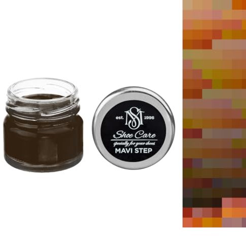 Braune Cremefarbe für Wildleder und Nubuk – Braune Farbcreme – Erstellen Sie individuelle Farbabstimmung durch MAVI STEP