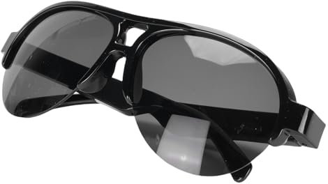 Luocute AI Smart Brille, 144 Sprachübersetzungsgläser, IP65 Regenschutz Intelligenter Bluetooth -Brillen, Berührungssteuerungsassistent Smart Sonnenbrille mit Lautsprechern