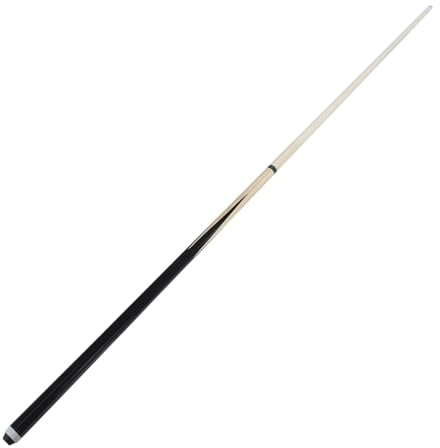 BESTonZON Queue De Billard en Bois 57 Pouces Queue Longue pour Adultes Bois Léger Et Lisse 1/2 Double Section Adaptée pour Entraînement Et Jeu à Domicile