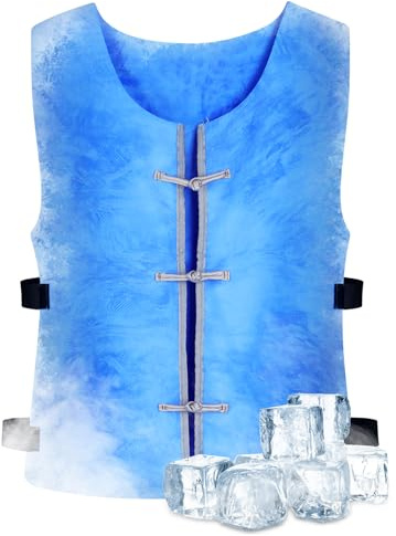 Loxiia Gilet di raffreddamento evaporativo per uomini e donne, gilet di raffreddamento attivato dall'acqua per la stagione calda, Di alta qualità, taglia unica