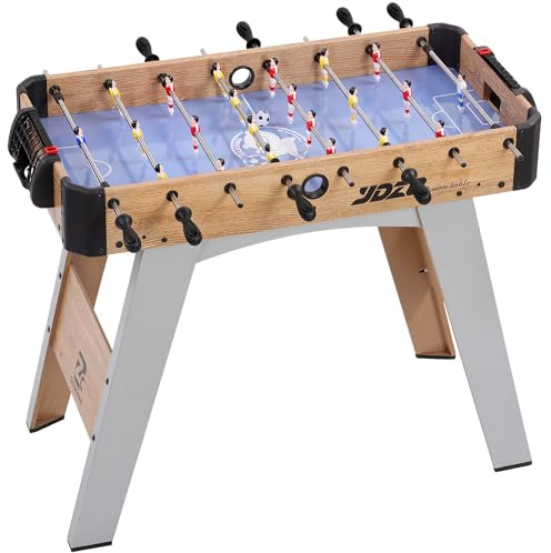 SPORTNOW Calcio Balilla, Mini Tavolo da Calcio da 89 cm, 22 Giocatori, 2 Palline, 2 Segnapunti Manuali e Maniglie Antiscivolo, Set da Gioco Freestanding per Famiglia, Regalo