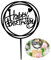 Happy Birthday Kuchen Topper Aus Acryl, Personalisierte Tortendeko Für Geburtstagsparty, Heimtextilien Und Gartenparty, Schwarz