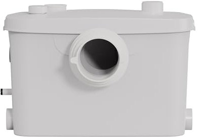 400W 4 Inlets Premium Sewerage Pump Macerator Toilet Waste Water Pump for Toilet Sink Basin Shower Bathtub