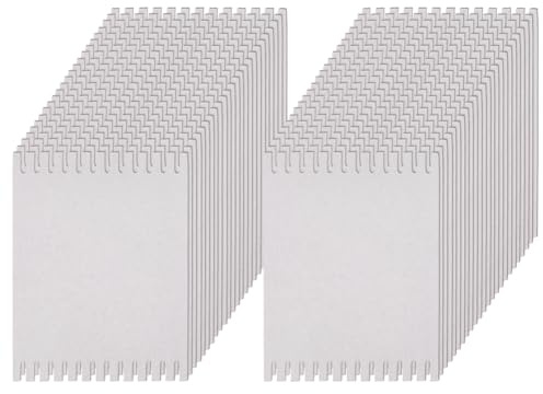 FINGERINSPIRE 48 Stück Webstuhl Set Aus Pappe 15x20cm Graues Papierwebbrett Mit Zahnrädern Tragbarer Bastelwebstuhl Für Anfänger Stricken Nähen Häkeln Reisen Wandteppichherstellung DIY Projekte