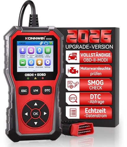 Valise Diagnostic Auto Multimarque OBD2, OBD2 Diagnostic Français, Valise Voiture Diagnostic Francais, Lecteur de Codes de Panne Moteur, pour Tous Les VéHicules OBDII AprèS 2003