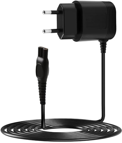 15V HQ8505 Rasierer Ladekabel & Ladegerät Kompatibel mit Philips oneblade ladekabel Serien 9000 3000/5000/7000/S9000/SensoTouch/Multigroom 7000 – Ersatz Netzteil 100-240V für Barttrimmer & Bodygroom