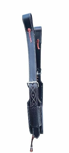 SHOWMEN CRAFT Western Horse Flank Cinch|Saddle Rear Girth|Back Cinch|Horse Riding Accessory (Black)