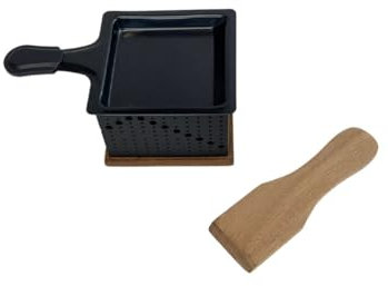 Fackelmann 40192 - Espátula para escobilla de cocina, queso, vela, metal, acero, 16 x 6,5 x 9,4 cm