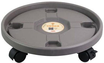 Monozoz Carrello per Piante con Ruote, Piattaforma con Ruote, Piatti Pesanti per vasi con Base a rulli, piattini per vasi Grandi e Pesanti Carrello per Piante con Ruote trasportatore