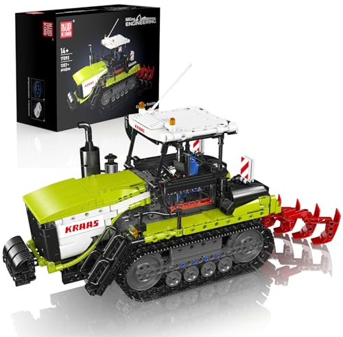 Mould King Technic 17093 RC - Tracteur à chenilles télécommandé - 1357 pièces - Avec moteur et contrôle d'application - Jouet de construction pour enfants à partir de 8 ans