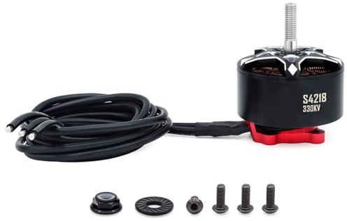 Alomejor Motore Aeronautico Brushless Ad Alte Prestazioni per Quadricottero FPV, Motore Leggero con di Raffreddamento Ottimizzato, 38000 Giri/min, per Appassionati di Quadricotteri da Corsa (S4218