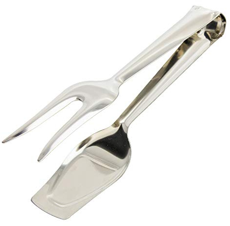 Pinzas Para Servir Acero Inoxidable 21 cm. Ideal para la cocina, servir ensaladas, servir carnes, pescados, etc.