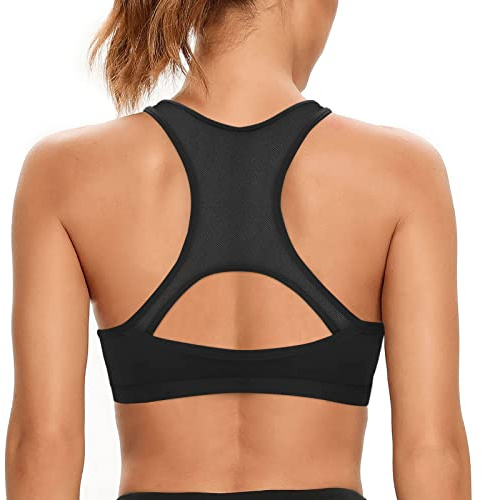 SHEKINI Dam sportbehå starkt grepp korsad rygg bustier för fitness yoga löpning sport bh topp