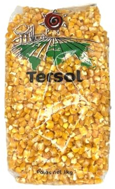 Maïs Dégermé Jaune 1kg – Céréale Africaine pour Bouillies, Soupes, Plats Traditionnels – Hominy Jaune Précuit – Cuisine Africaine Sud-Américaine