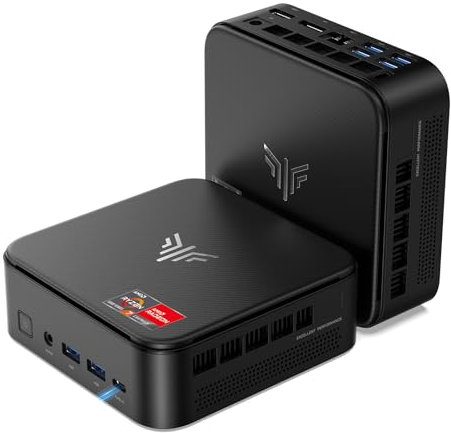 NiPoGi E3B Mini PC AMD Ryzen 7 5875U(Bis zu 4.5GHz,8C/16T),32GB Dual DDR4 512GB Nvme SSD, Шin11 Pro Micro Desktop Computer Für Büro/Heimkino/Meeting/Business/Trip【Wifi6/Bluetooth5,2/DP+HDMI+USB-C】
