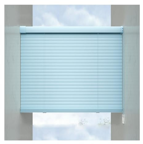 Persianas Venecianas Aluminio Sin Taladro Estor Veneciano Personalizada Protección contra El Deslumbramiento Stores Vénitiens para Cocina Oficina Baño(1.35X1.8M)