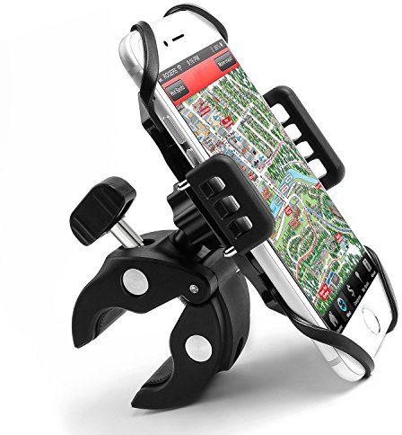 MYCARBON Porta Cellulare Moto Bici Scooter MTB, Ruotabile 360°, Supporto per Telefono Smartphone entro 7,2 Pollici, Robusto Regolabile, Anti-graffio