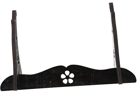 Cabilock Espositore per Flauto in Legno Marrone Supporto da Tavolo Semplice e Resistente per Spade e Strumenti da Collezione in Negozi al Dettaglio