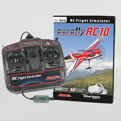 aeroflyRC10 auf DVD mit USB FlightController