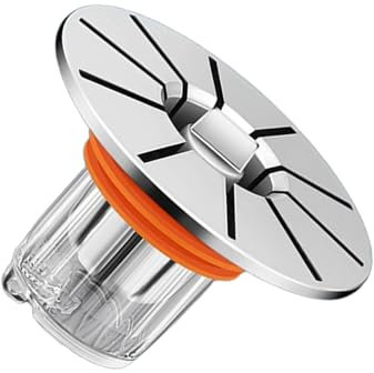 LEEINTO Scarico doccia migliorato, filtro per capelli, scarico a pavimento, con chiusura, blocca l'odore e il ristagno dell'acqua, facile installazione, antiodore, antiriflusso dell'acqua, fondo in