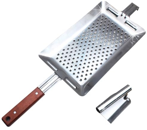 2-Piece Stainless Steel Spaetzle Maker Set Noodle Press Function Kitchen Tool for Homemade Pasta and Spaetzle Sturdy and Easy to Use