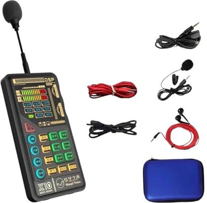 EHJRE Interface Audio Portable Board pour Diffusion Vocale et Enregistrement sur PC