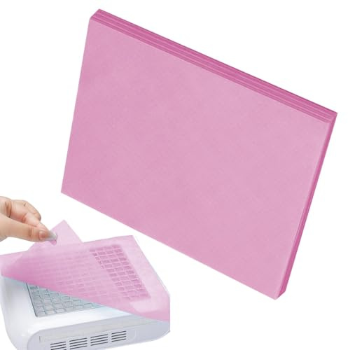Feuilles De Papier Pour Collecte De Poussière Des Ongles | 100 Pièces Extracteur De Poussière D'ongles | Papier Collecteur Pour Pratique Femmes Maison Salon Formation