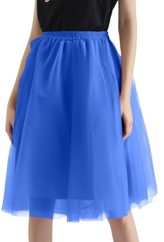 Tutu Mujer - Vestido Lentejuelas Mujer Cortas Bailarina Disfraz Para Ballet Nochevieja Adulto Minifalda Brillante Talla Grande Irregular Fiesta Para Carnaval Semana Santa Fiesta 2#azul real XXL