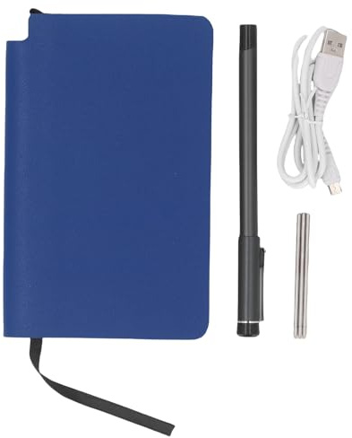 BONKZEBU Carnet Numérique avec Stylo, Bloc-notes Intelligent, Reconnaissance de Texte OCR, Dessin AI, économie en Temps Réel, avec 5.0 pour Téléphones IOS, Tablettes (Bleue)