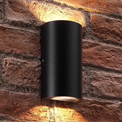 Auraglow Up and Down Wall Light Curved, 11W Integrated LED, Warm White