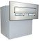 F-042 XXL Edelstahl Mauerdurchwurf Briefkasten (Tiefe: 27-40,5 cm) - LETTERBOX24.de
