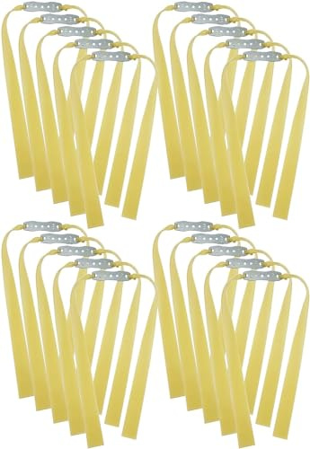 20 x 1,5 mm di spessore Heavy Flat Rubber Band per fionda fionda piatta bande di ricambio/caccia catapulta elastico Bungee