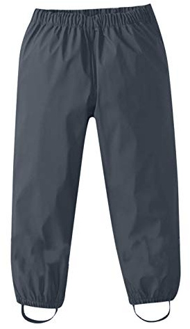 Pantalon Impermeable Niños Niñas Peto Impermeable Niño Peto Impermeable Bebe Ropa De Agua Impermeable Transpirable Para Niños Lluvia Pantalones De Peto Para Lluvia Pantalón de (b-Black, 1-2 Years)