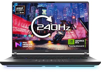 ASUS ROG Strix 16 G614PH Gaming Laptop | 16.0 WUXGA 165Hz Screen | AMD Ryzen 9-8940HX | NVIDIA GeForce RTX 5050 | 16GB RAM | 1TB SSD | 4-Zone Backlit Keyboard | 3 Month Xbox Game Pass | Windows 11