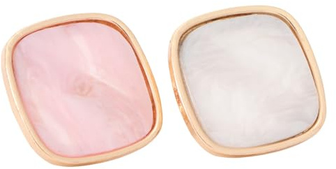 INOOMP Palettes de Mélange en Résine pour Nail Art, Lot de 2 Palettes Annulaire Effet Coquillage, Outil Pratique pour Manucure DIY à Domicile et Événements