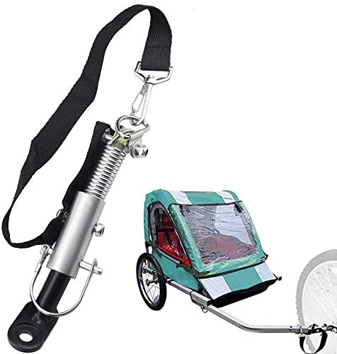 Favengo Fahrradanhänger Kupplung Adapter, Fahrrad Anhängerkupplung mit Sicherungsstift Universal Fahrrad Linker Fahrradanhänger Ersatzteile für Kinderanhänger, Haustieranhänger Lastenanhänger