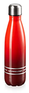 LE CREUSET SS Hydration Bottle 500ml Cerise -Cylinder