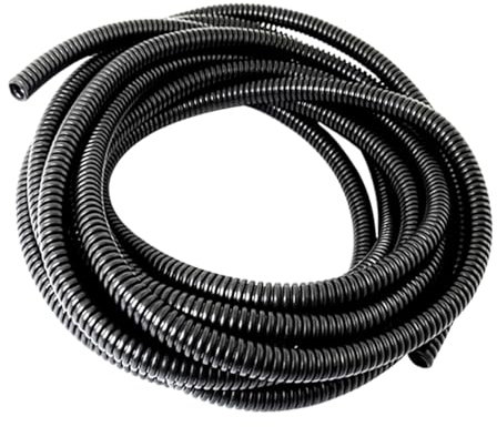 CGEAMDY Manguera Corrugada, Ignífugo Tubo Corrugado, Tubería Alambre Conducto Para Proteger Cables Eléctricos, 5m Longitud Corrugado Fuelle Conducto Tubo Protector Manga Para Coche(10x13mm)