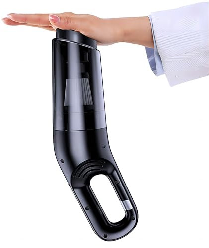 MeteMake Powerful Handheld Vacuum Cleaner,10000Pa Strong Suction Portable Hand Held Vacum Cordless Lightweight for Car and Home Carpet Stairs Pet Hair Deep Cleaning Kitchen, Office