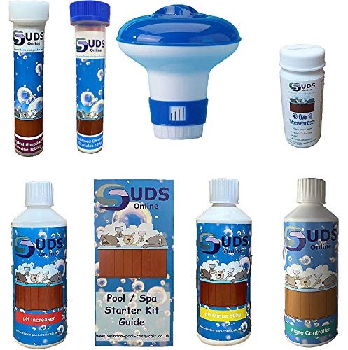 SUDS-ONLINE Small Swimming Pool Starter Kit - Perfect for 8ft /10ft /12ft /18ft /24ft