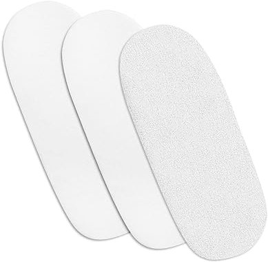 3 Pcs Moses Basket Fitted Sheets - 100% Pure Cotton 2 Fitted Sheets + 1 Waterproof Mattress Protector with 145 GSM Terry Fabric (73-76 x 28-30 cm, White)