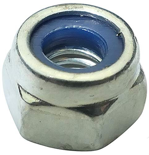 AERZETIX: 100x Tuercas hexagonales autoinsertables M4 7mm H5mm acero galvanizado C19241