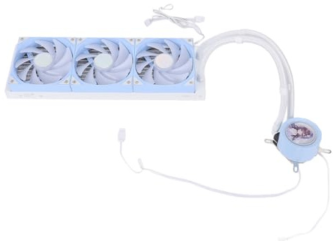 Oreilet CPU Liquid Freezer 360, AIO CPU Cooler ARGB Fan, 3 * 120mm Hydraulic Bearing, PWM Control, 2500RPM Low Noise Water Cooling Fan, Ideal for 1366 2011 115X 1200 1700 AM4 AM5