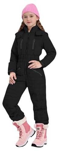 Tute Per Bambino Da Snowboard Completo Da Sci Apertura Con Cerniera Bambini E Bambine Tuta Da Neve Di Un Pezzo Bambine E Ragazze Completo Sci Invernale Con Cappuccio Snowsuit Neve Intera Calda