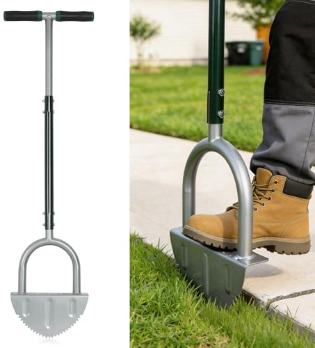 ORIENTOOLS 102cm Langstiel Rasenkantenschneider, Manueller Gartenkantenschneider für saubere Kanten an Blumenbeeten, Rasen & Garten