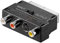 SM-PC® S-VHS S-Video Scart Adapter 3xCinch IN/Out schaltbar #356